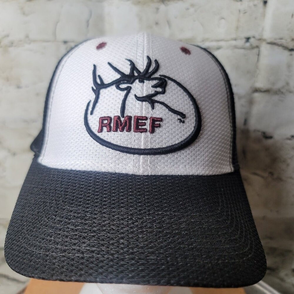 Rocky Mtn Elk Foundation RMEF Mesh Back Snap Back Committee Ball Cap Trucker Hat